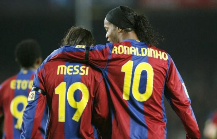 Messi Ronaldinho