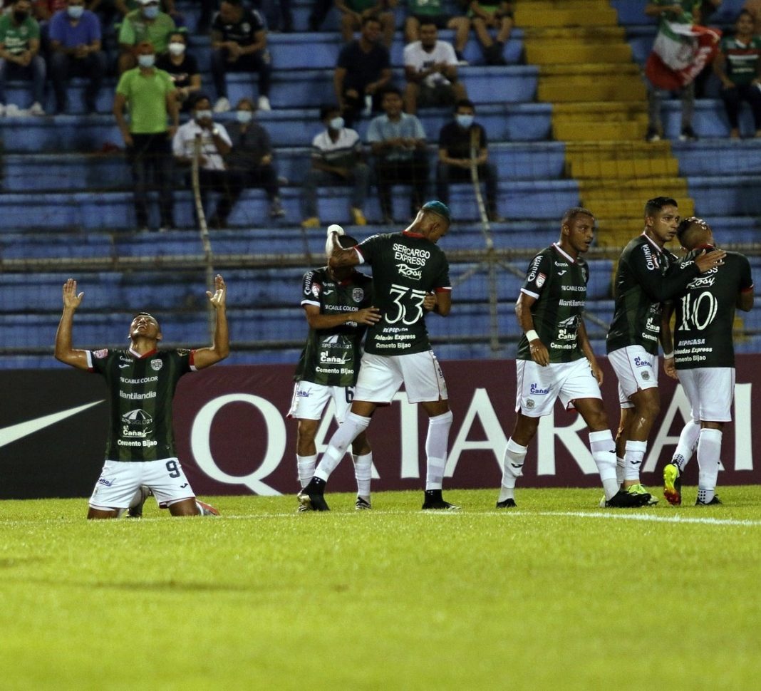 Marathón derrotó 2-1 al Diriangén de Nicaragua este miércoles.