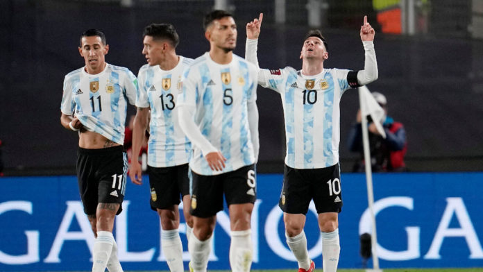 messi argentina eliminatorias sudamericanas