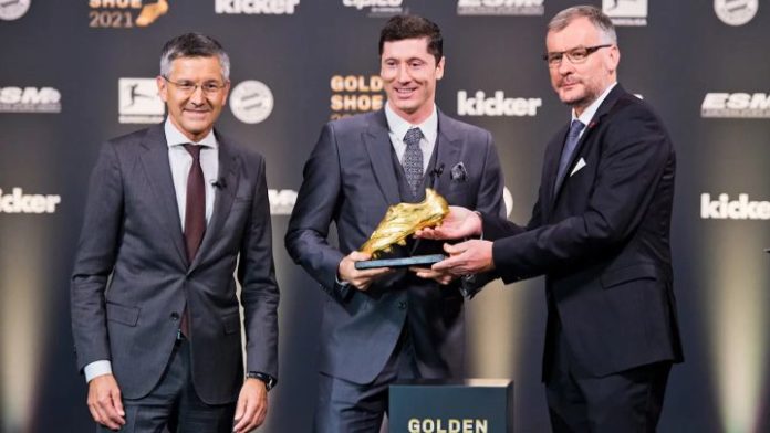 Lewandowski Bota de Oro Bayern Múnich