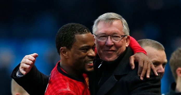 Ferguson Evra Manchester United