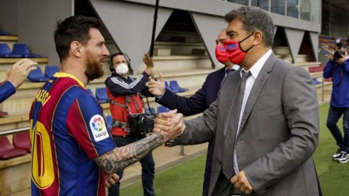 Joan Laporta Messi