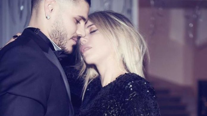 Cara de Mauro Icardi a Wanda Nara