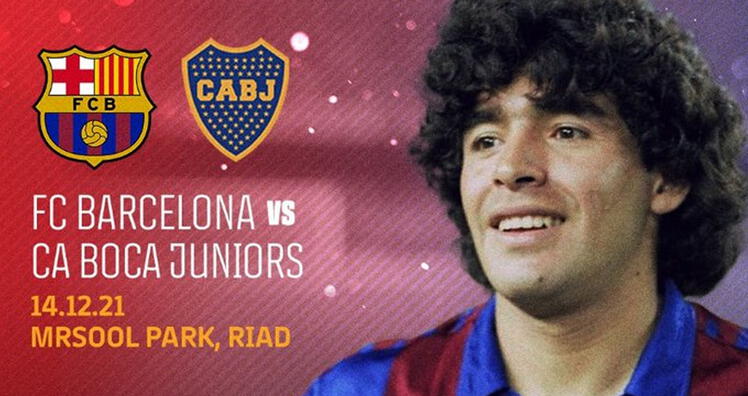 Barcelona y Boca Juniors rendirán homenaje a Maradona.