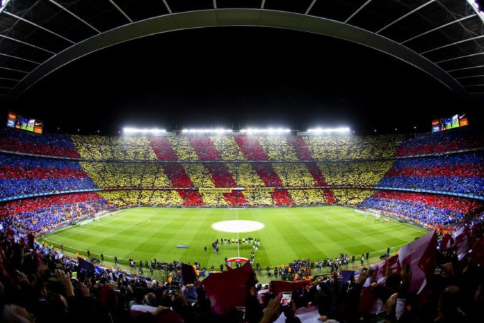 Camp Nou clásico Champions