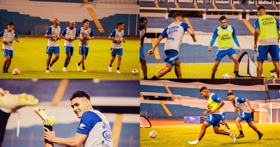 Selección de Honduras entrenamiento