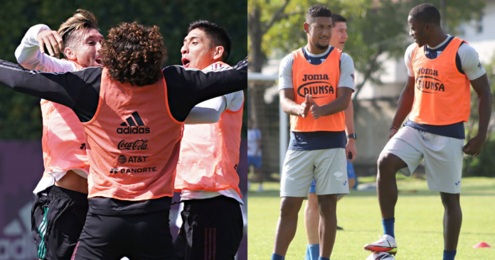 México Honduras alineaciones