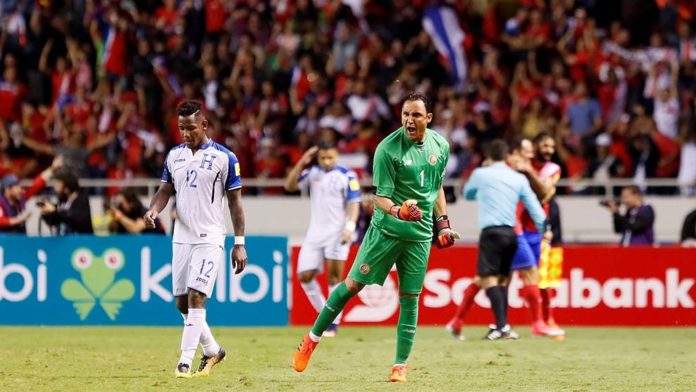 keylor navas honduras