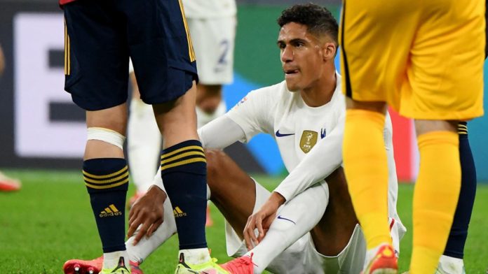 Raphaël Varane lesión