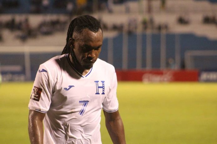 Alberth Elis selección de honduras