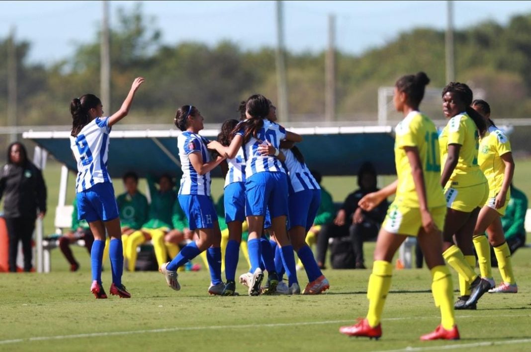 Selección Femenina de Honduras Sub-17 se impuso 6-0 a Guayana.