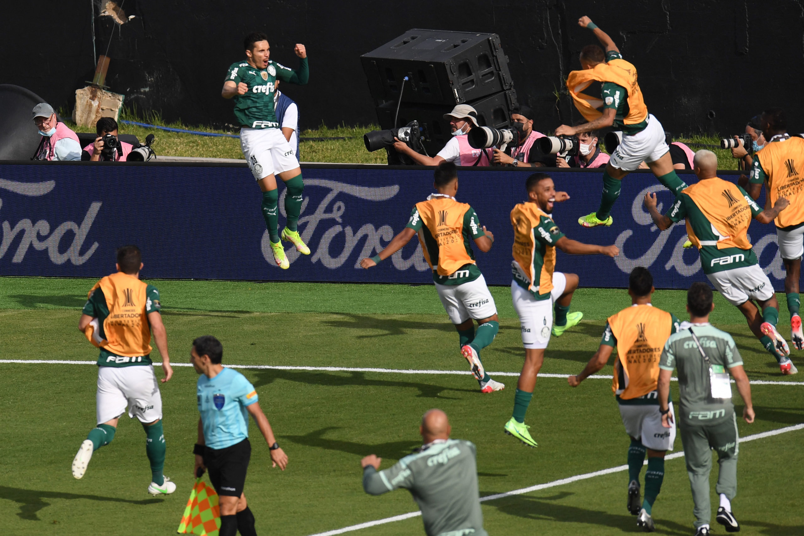 Palmeiras es campeón de la Copa Libertadores.