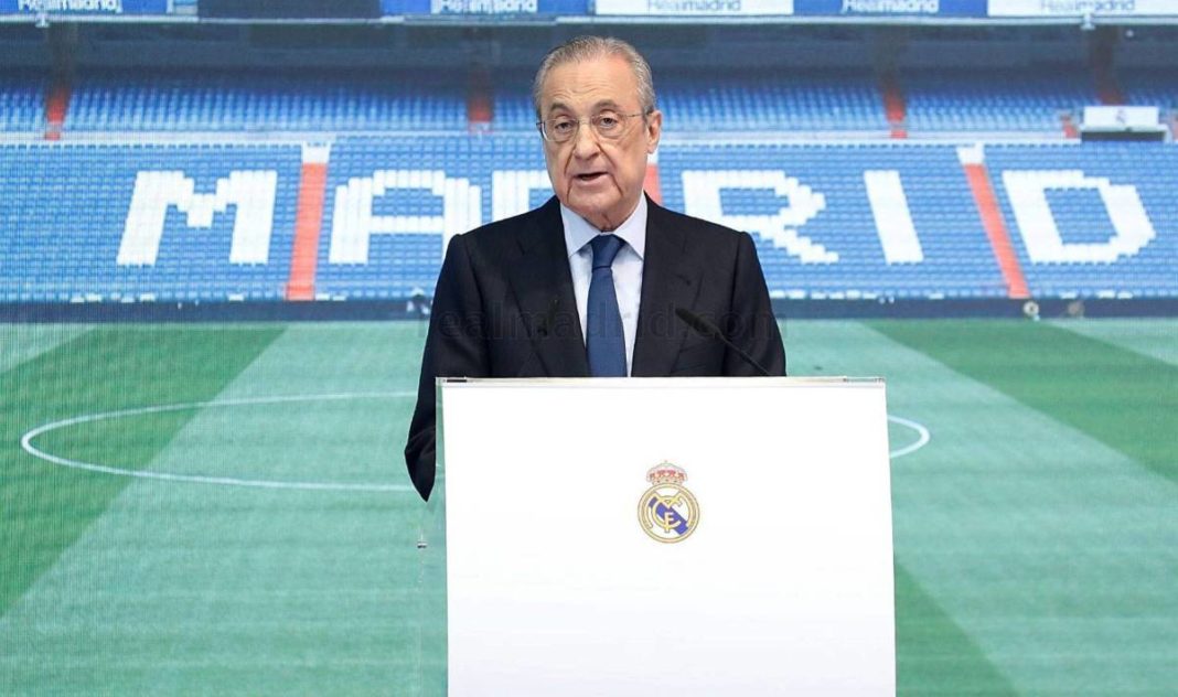 Florentino Pérez manda un fuerte mensaje a la UEFA y a LaLiga.