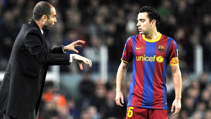 Pep Guardiola Xavi