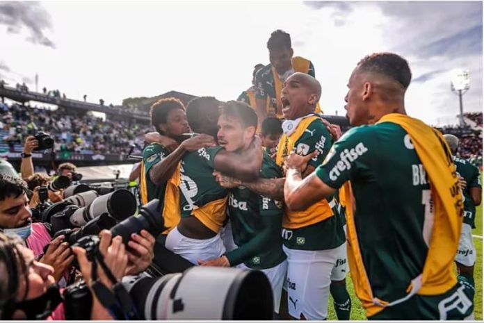 Palmeiras es campeón de la Copa Libertadores.