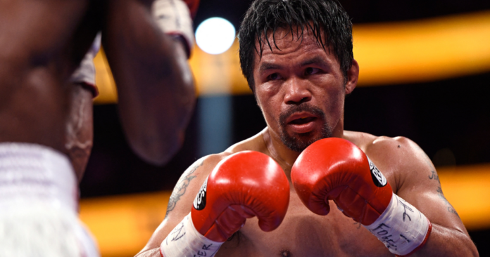 Manny Pacquiao busca la presidencia de Filipinas. Foto AFP.