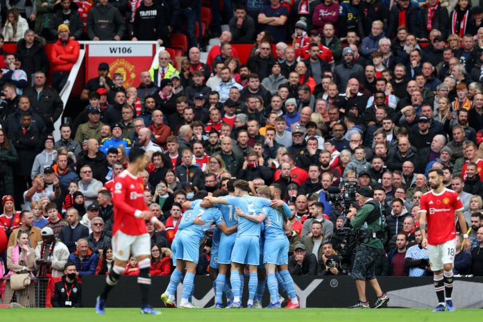 El Manchester City consiguió un triunfo importante en Old Trafford.