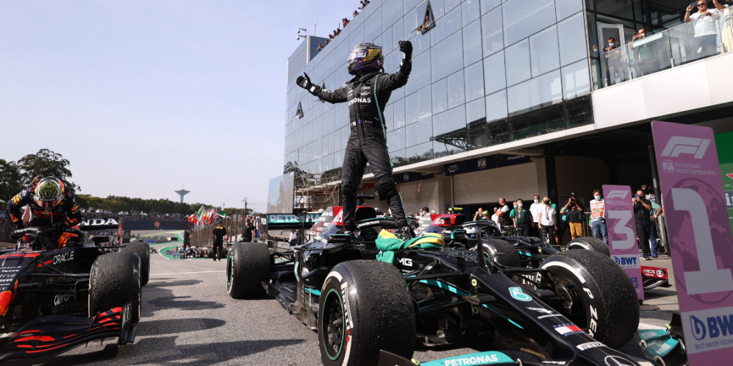Hamilton se lleva el Gran Premio de Brasil