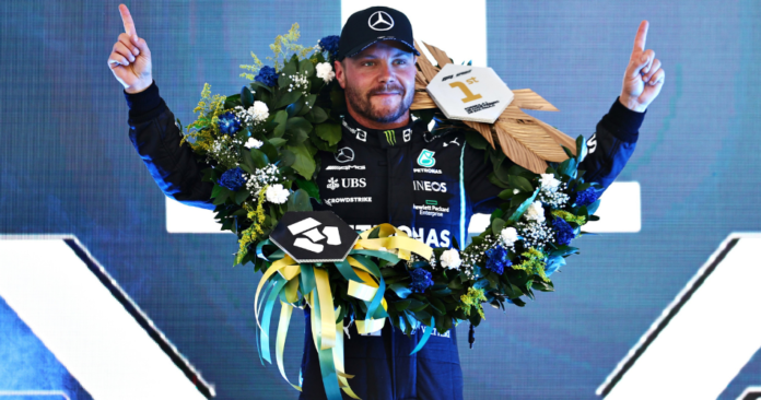 Valtteri Bottas y Mercedes largarán primero en Brasil