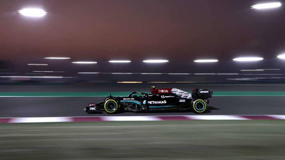 Valtteri Bottas lidero la segunda sesión de los libres del Gran Premio de Catar. Foto Fórmula 1.