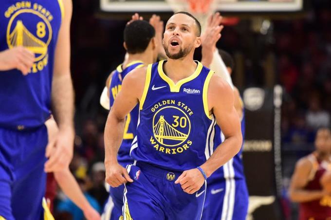 Stephen Curry comandó la remontada de los Golden State Warriors sobre Cleveland Cavaliers.