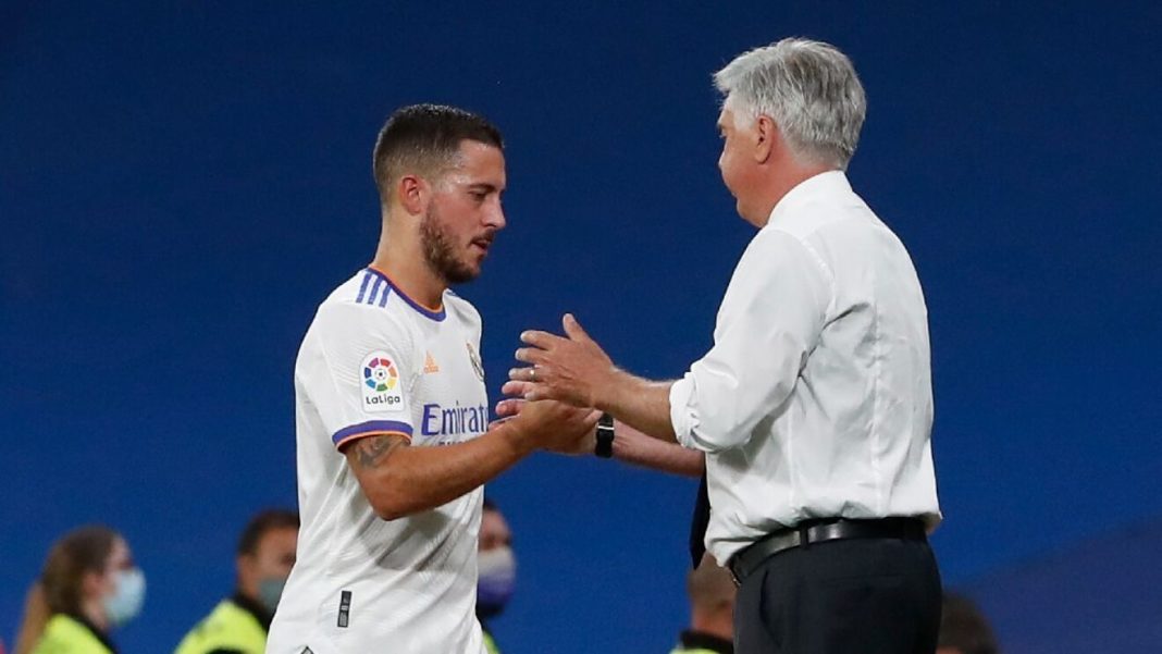 Ancelotti y Hazard