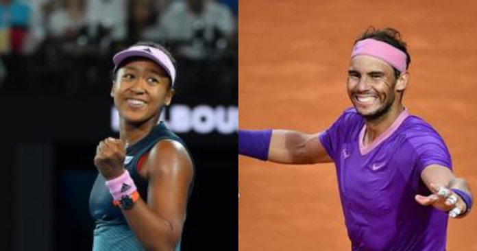 Rafael Nadal y Naomi Osaka Melbourne