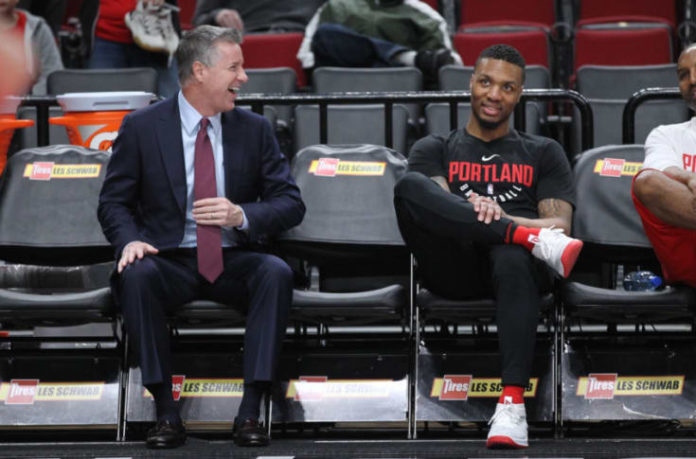 Blazers de la NBA presidente deportivo