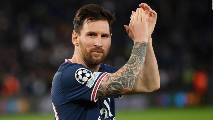 Messi al canal oficial del PSG