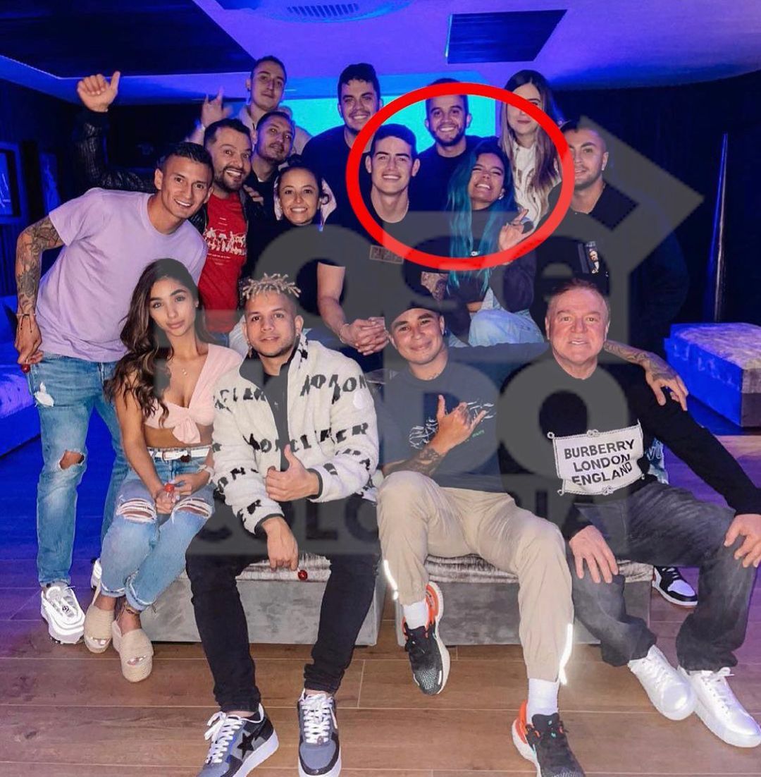 Más pruebas? Filtran foto de James Rodríguez y Karol G