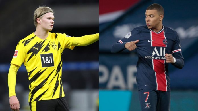 Diferencia entre Haaland y Mbappé