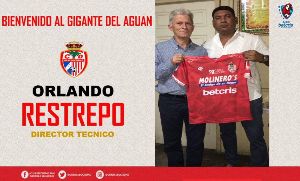 Orlando Restrepo nuevo entrenador de la Real Sociedad