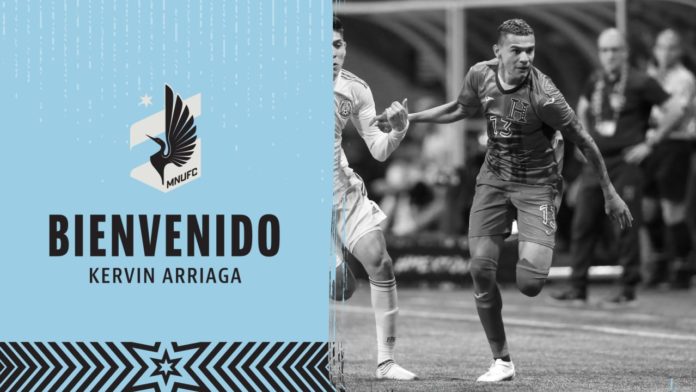 Kervin Arriaga Minnesota United