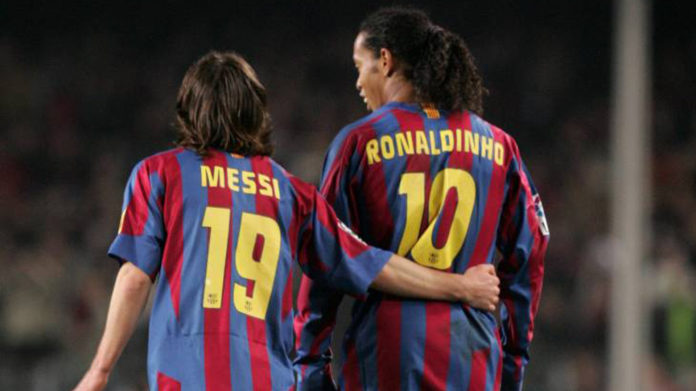 Ronaldinho Messi