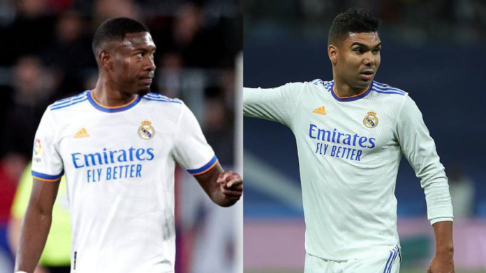 Alaba y Casemiro ante el City