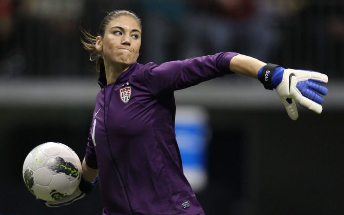 Hope Solo Estados Unidos