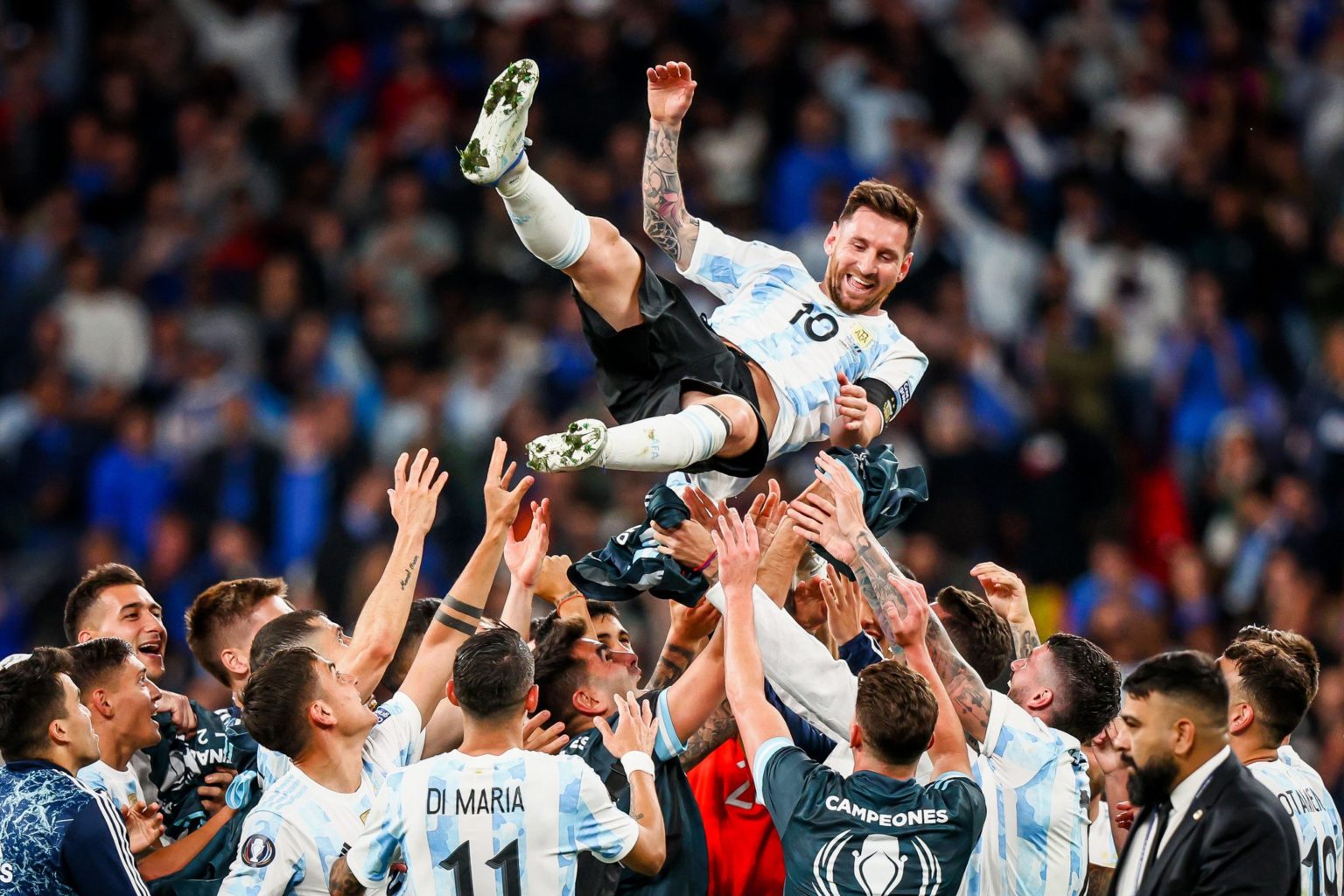 Argentina Golea A Italia Y Es Campeón De La Finalísima