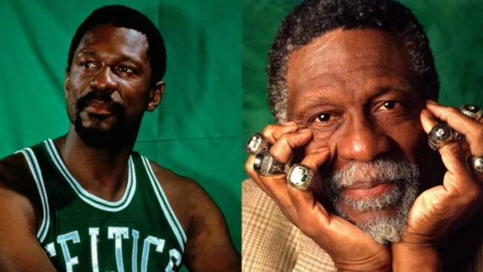 Bill Russell ganó once anillos de la NBA.