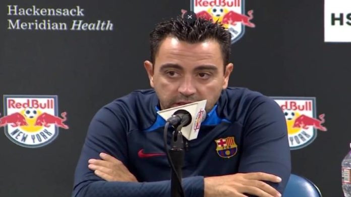 Xavi Hernández, FT del Barcelona.