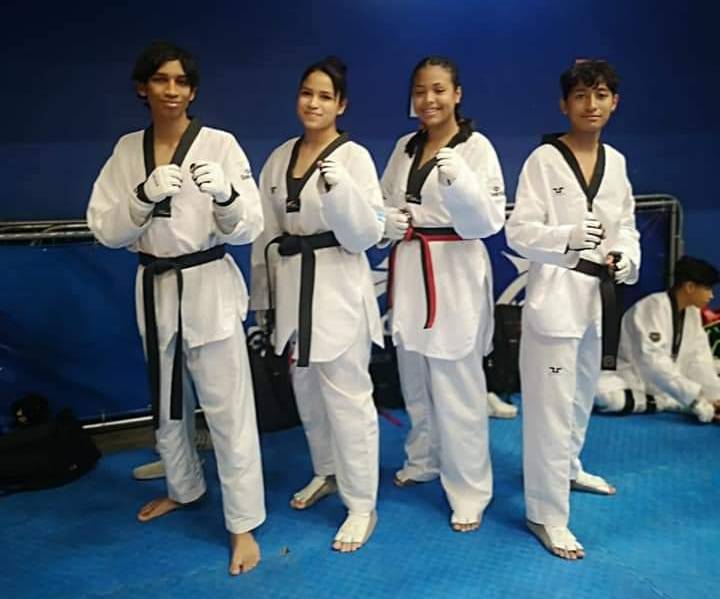 Equipo nacional de Taekwondo.