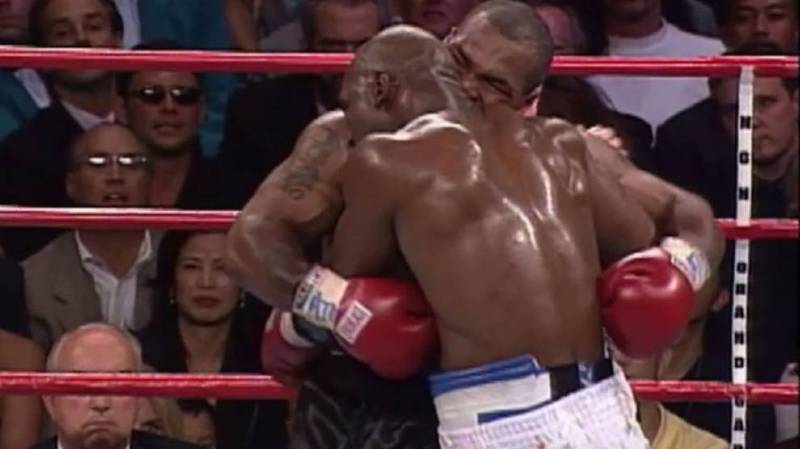 En 1997 Tyson mordió a Holyfield.