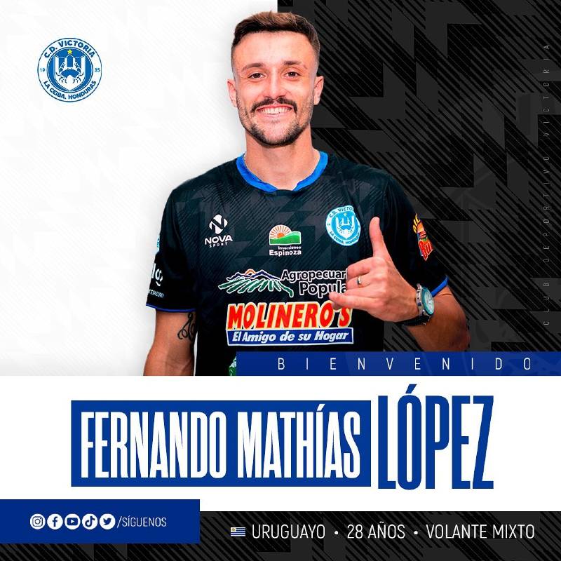 Fernando Mathías López viene del fútbol peruano.