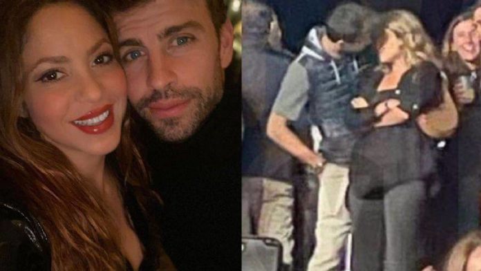 Pique hizo enfadar a Shakira.