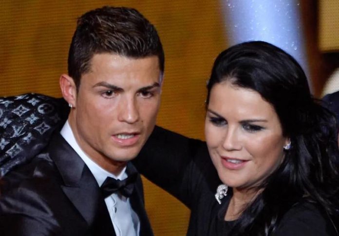 Katia y su hermano CR7.