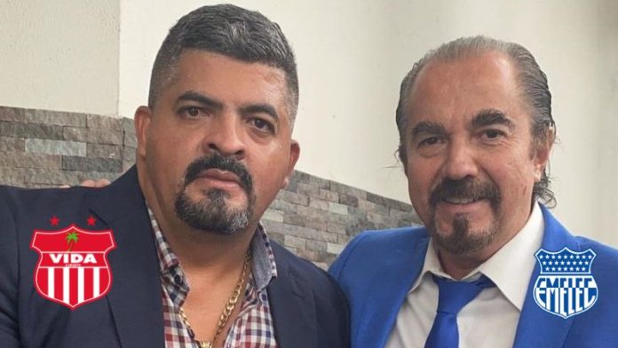 Luis Cruz con Pepe Auad