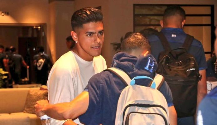 El delantero Luis Palma se integró a la Selección.