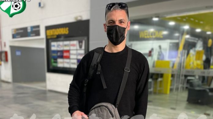 Augusto Camejo ya está en Honduras.