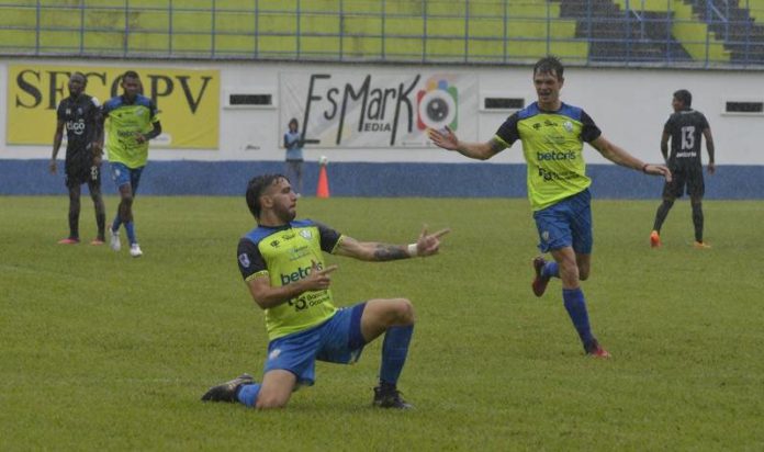 Auzmendi abrió el marcador en el triunfo del Olancho FC.