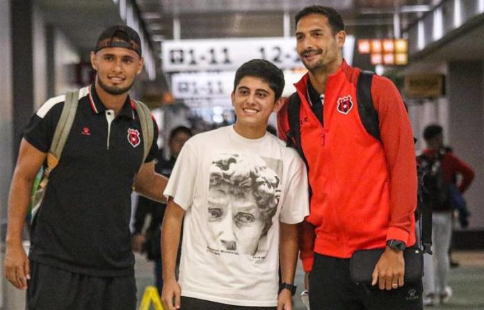 Alex López y Celso Borges ya están en Honduras.