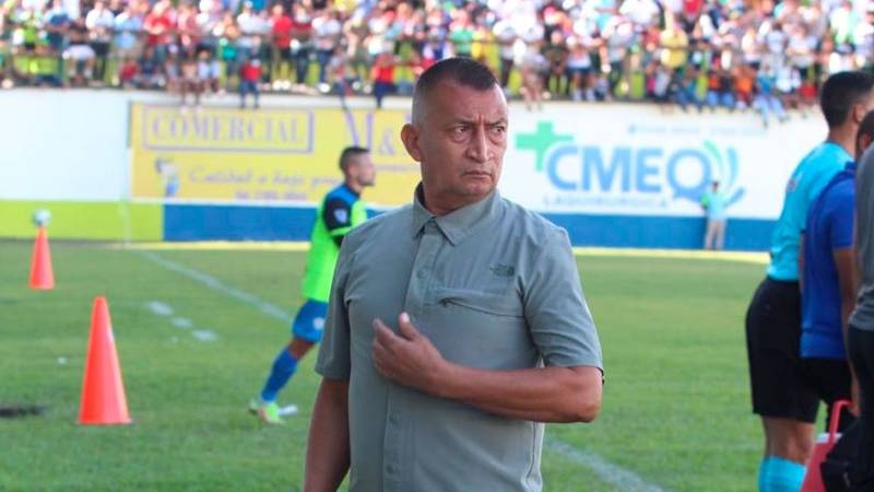 José Humberto Rivera, técnico de Potros de Olancho FC.